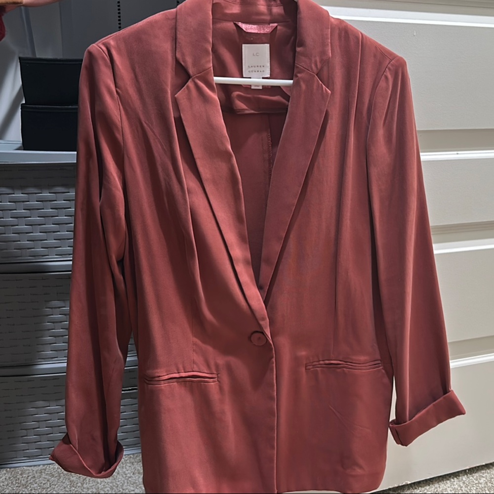 LC Lauren Conrad Rust Blazer
